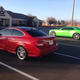 Good shot of the cars in the sun, too bad I suck at pictures